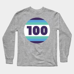 100 Mile Trail and Ultra Running Circle Long Sleeve T-Shirt